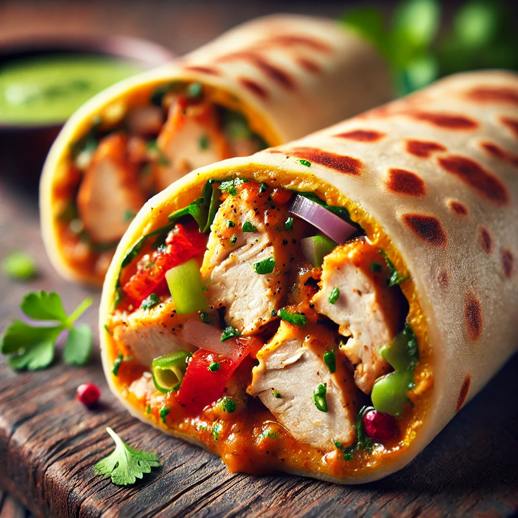 Chicken Kathi Roll